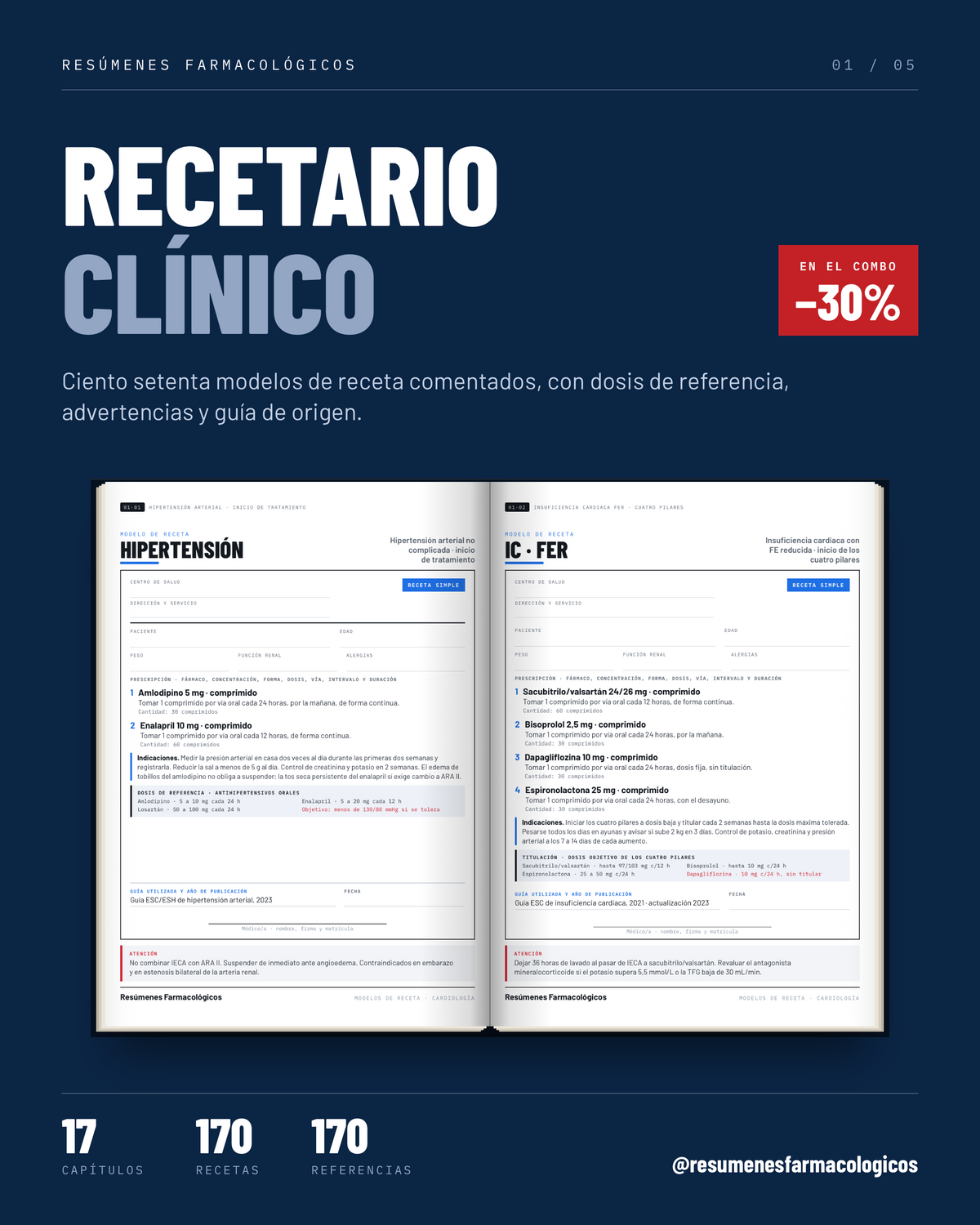COMBO 5 en 1: Todos los Recetarios